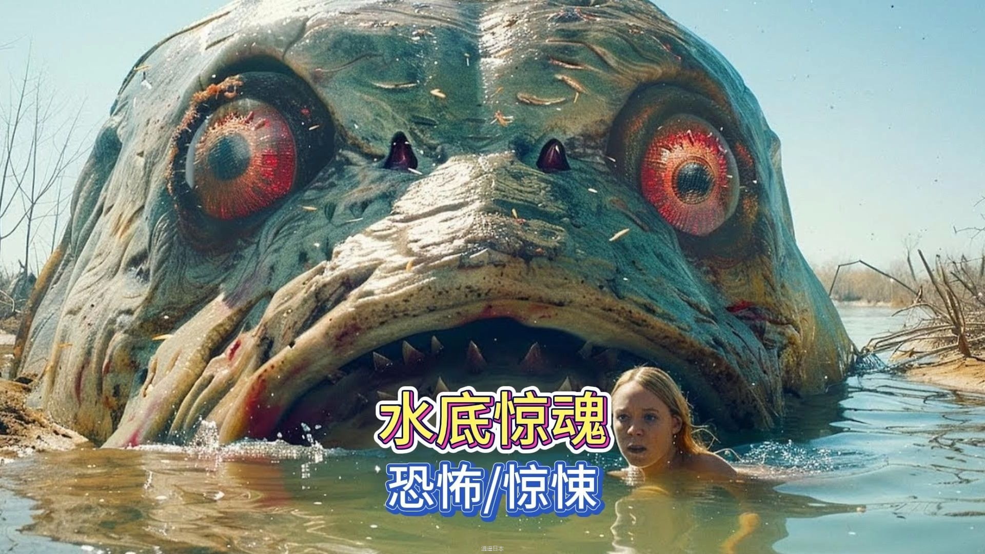 《水底惊魂》惊悚电影，没事别在湖里吵闹，那里可是史前鱼的老家！-1.jpg
